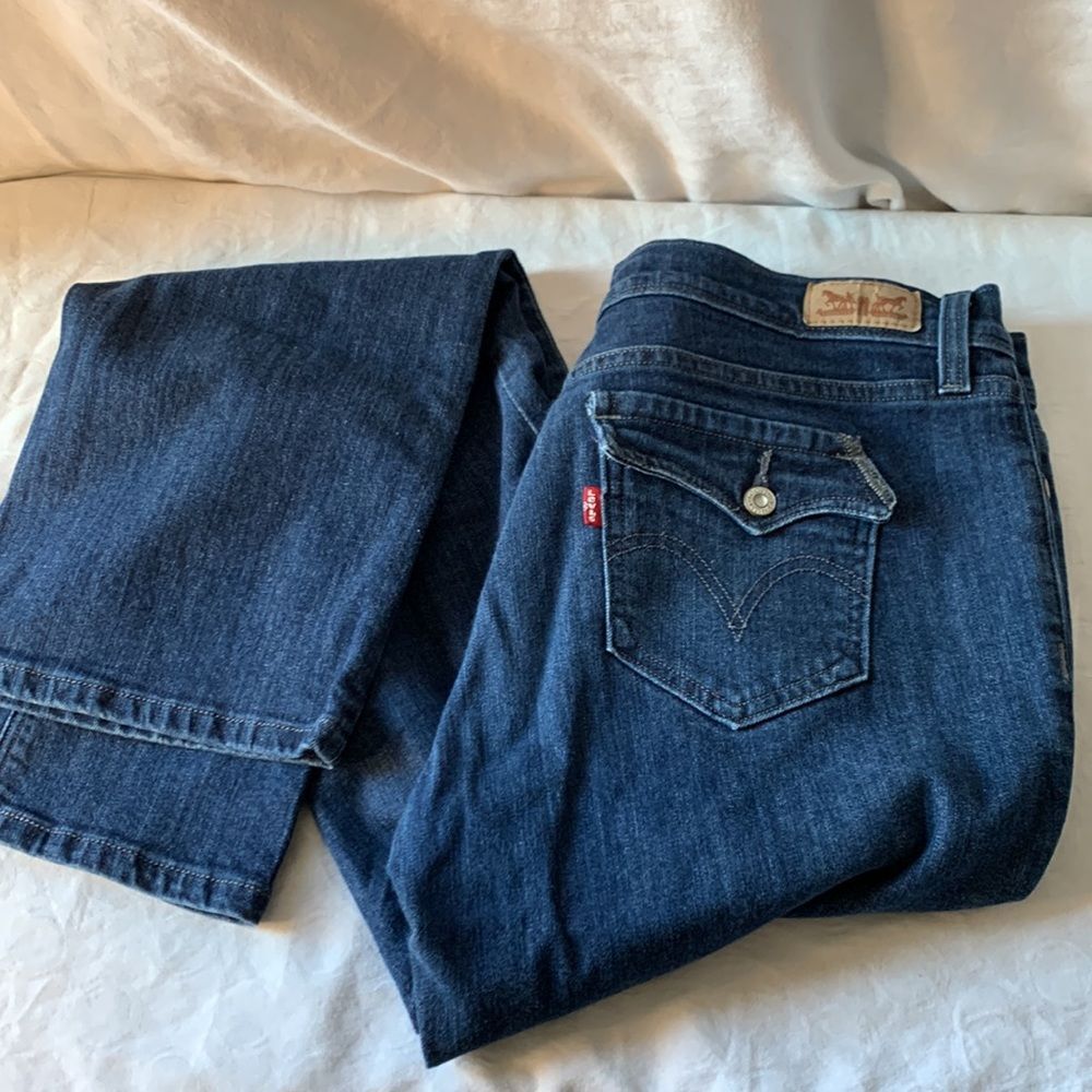 Levi’s Jeans Dark Wash Women’s Size 10M 30Wx32L - Picture 6 of 7